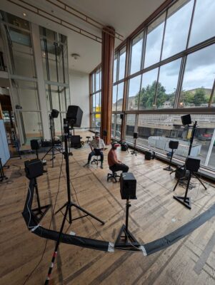 Philharmonia VR Setup Southbank